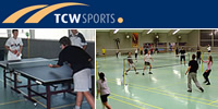 Tennis und Badminton